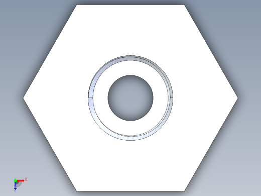 聚氯乙烯配件18-Sch80_ReducerBushing_MPTxFPT_839-098_0.75in x 0.25in俯视缩略图