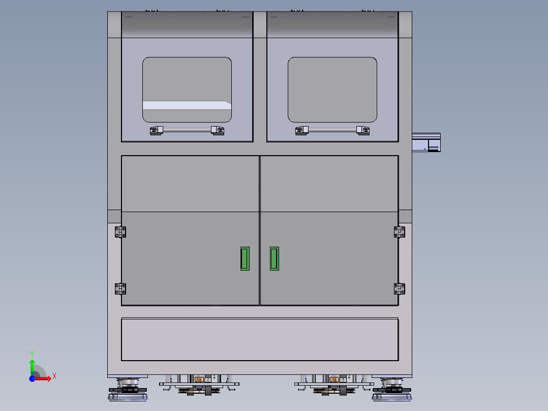 TARY盘上料机前视图