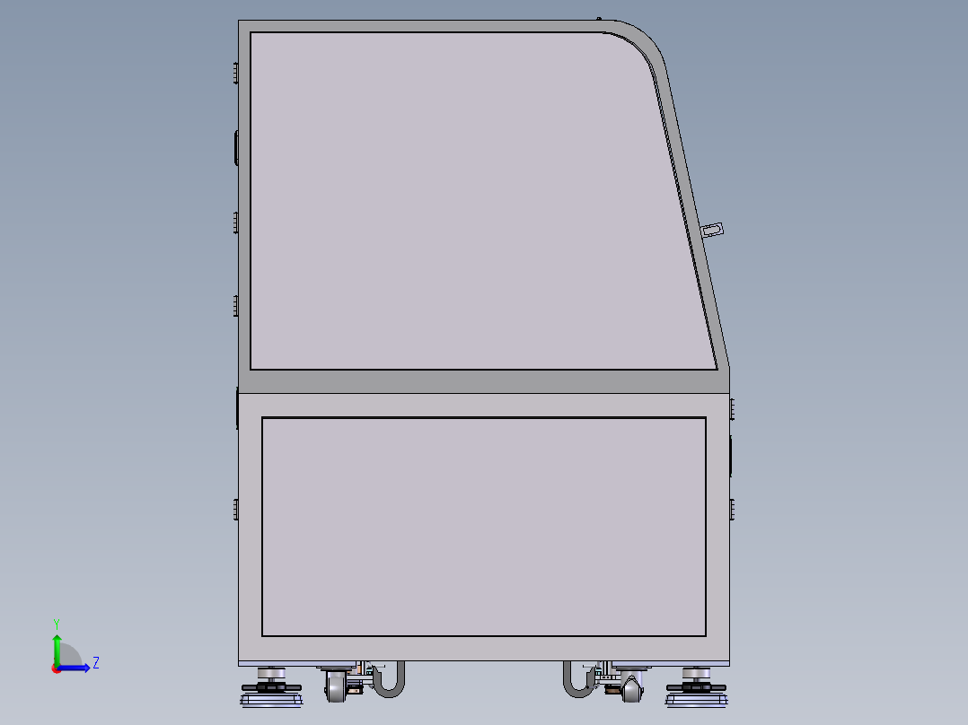 TARY盘上料机左视图
