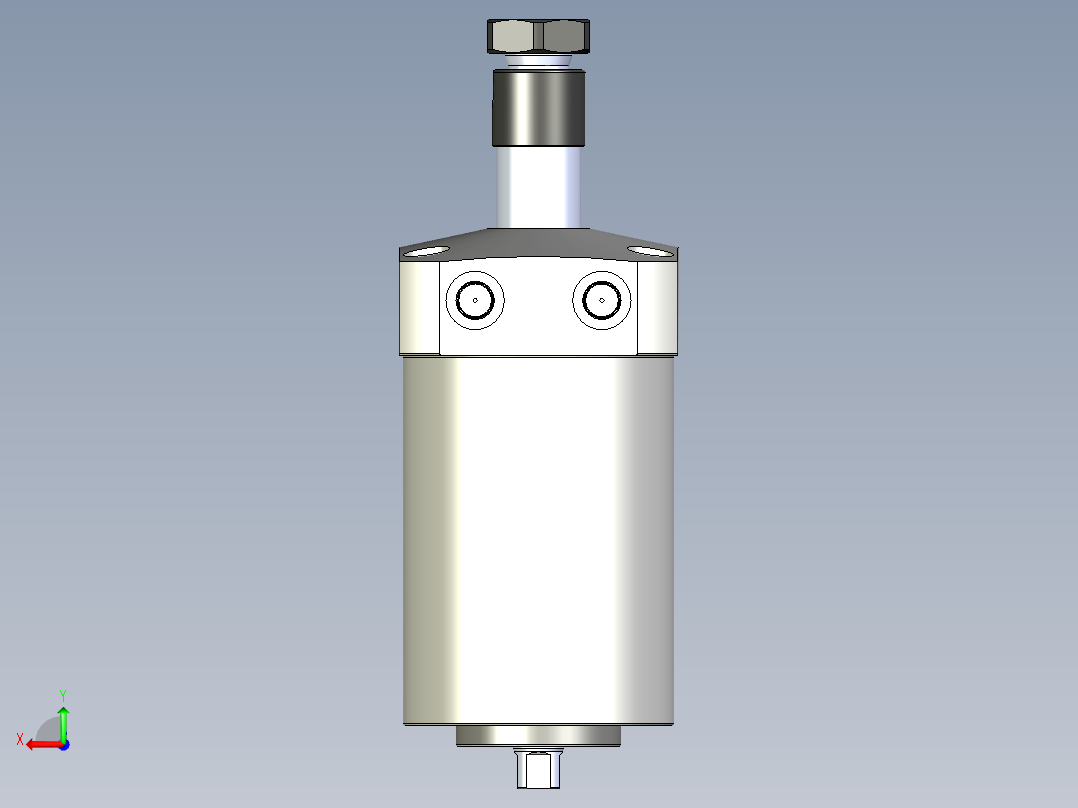 KOSMEKWHE2500-2ALD多系列多零件图纸模型后视图