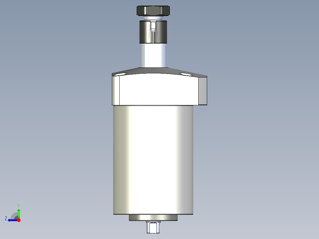 KOSMEKWHE2500-2ALD多系列多零件图纸模型右视图
