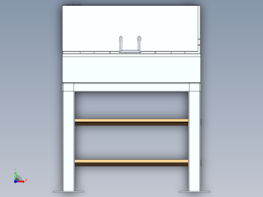 烧烤架烧烤炉前视缩略图