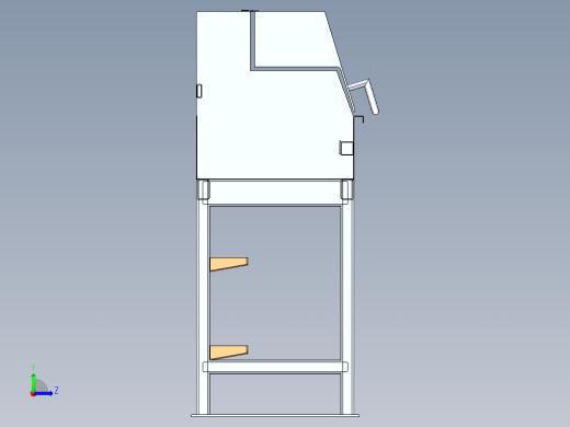 烧烤架烧烤炉左视缩略图