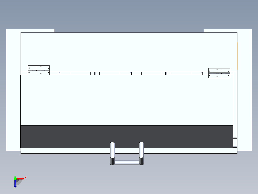 烧烤架烧烤炉俯视图