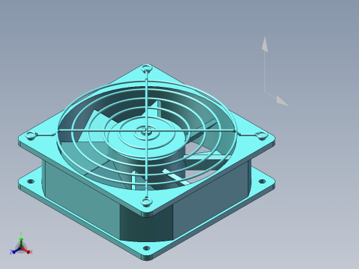 风扇~R1238L24BPLB-7~泰润斯-WCQ正等轴测缩略图