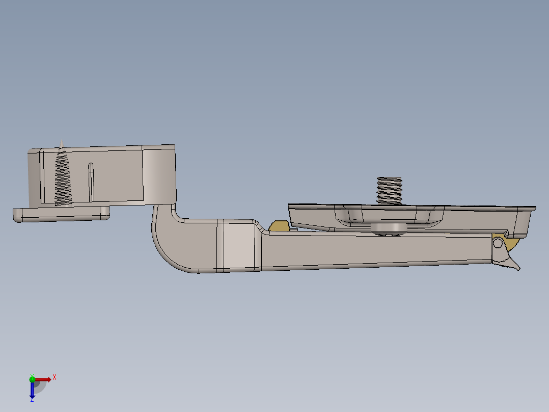 铰链、-铰链cabinet-hinge-as俯视图