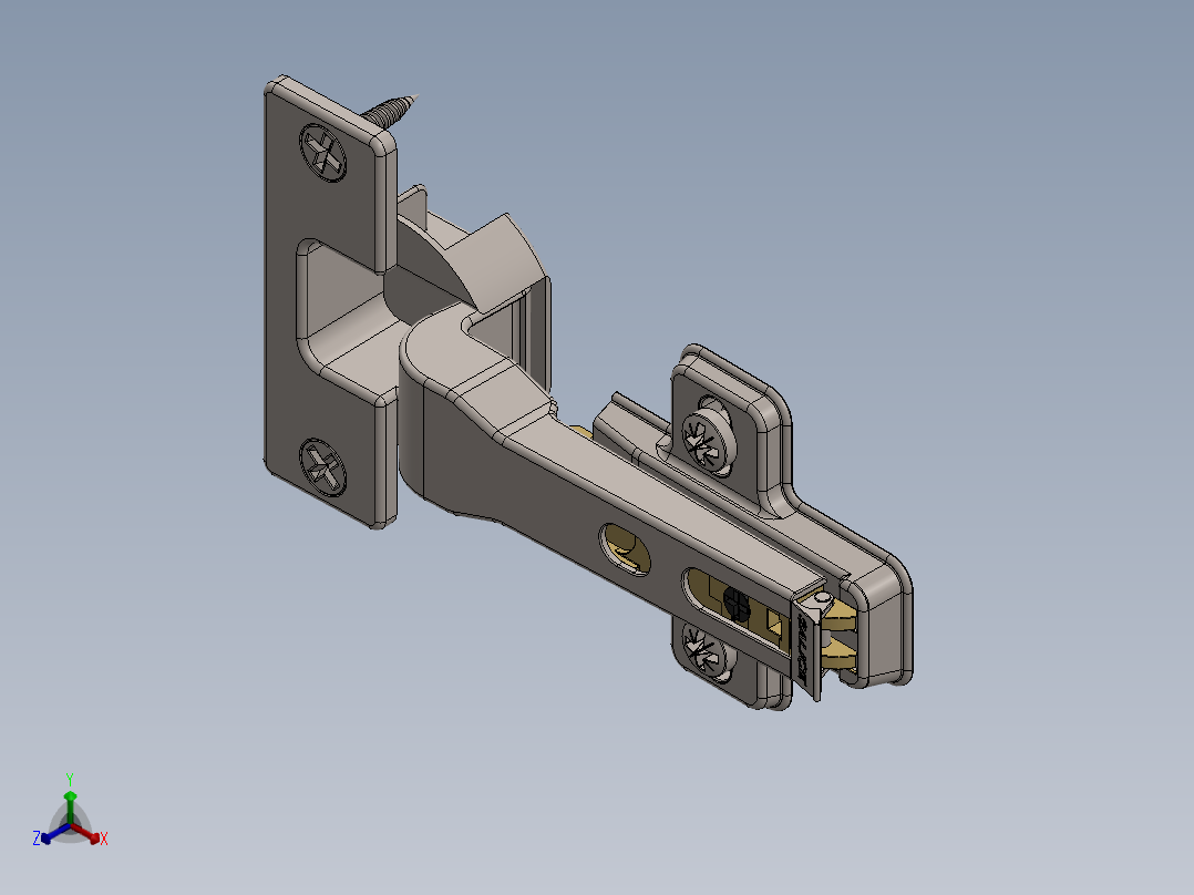 铰链、-铰链cabinet-hinge-as正等轴测图