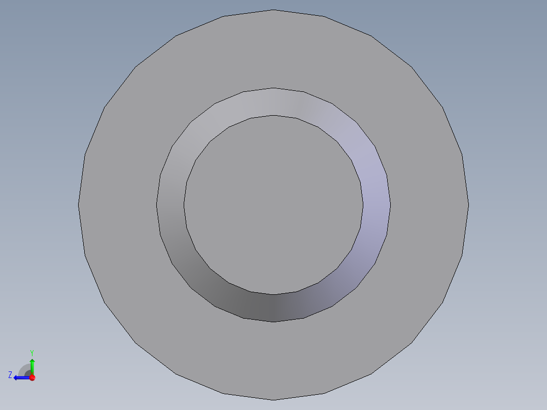 内六角圆柱头螺钉  M6×55右视图
