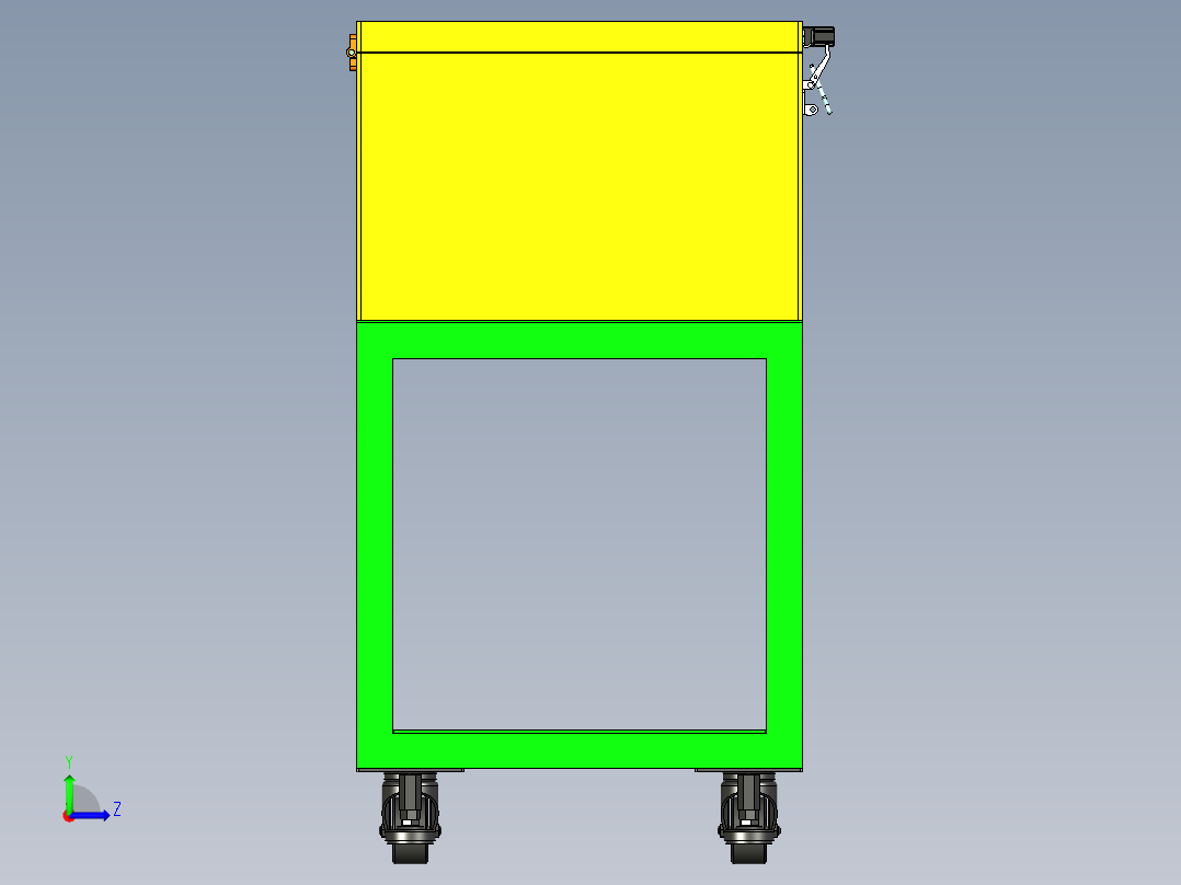 转运保险箱左视图