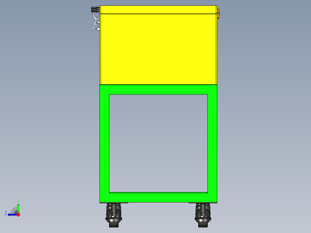 转运保险箱右视图