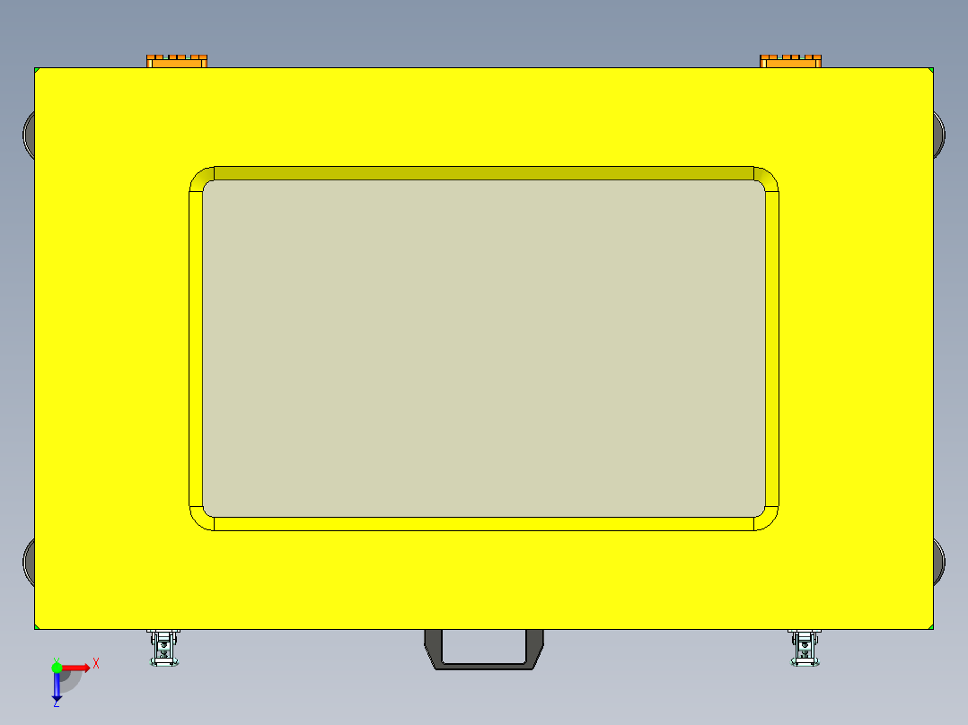 转运保险箱俯视图