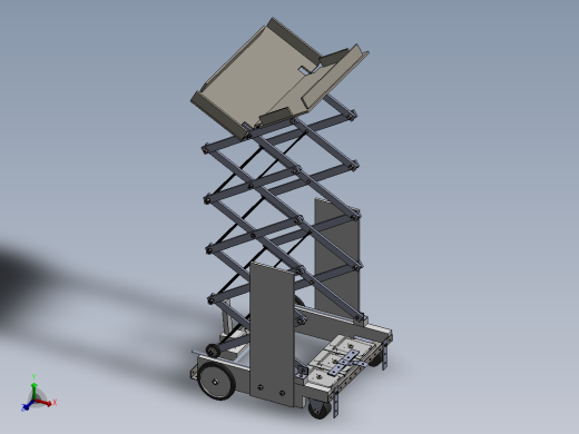 剪叉式升降机 、升降机(17)