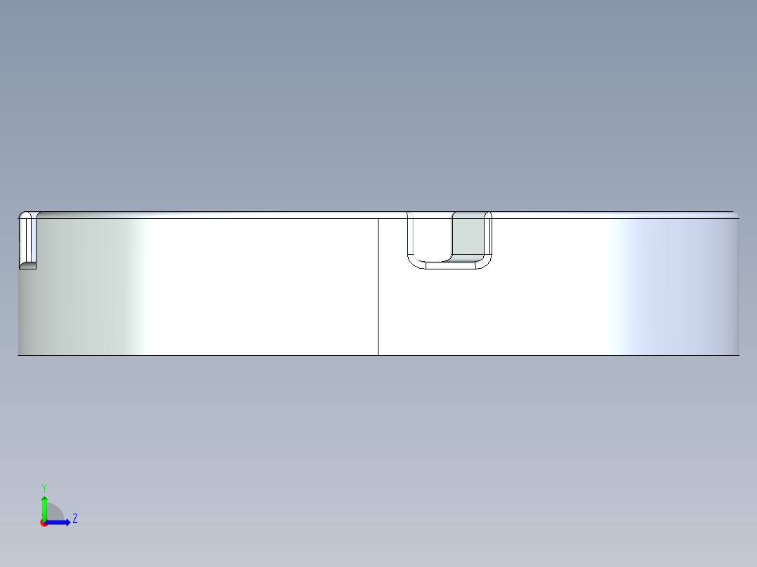 烟灰缸(6)左视图