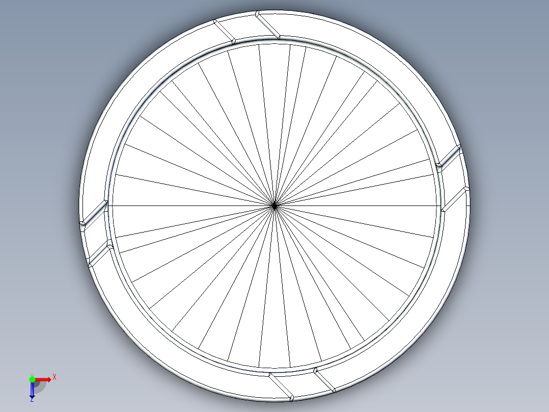 烟灰缸(6)俯视图