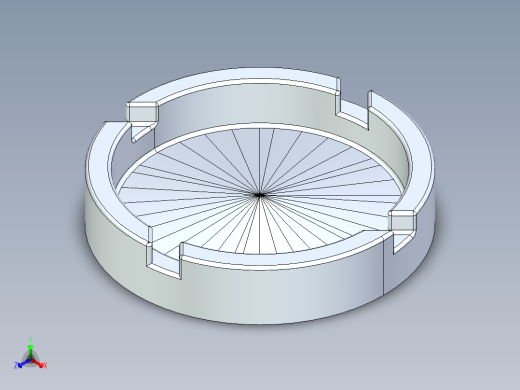烟灰缸(6)正等轴测缩略图
