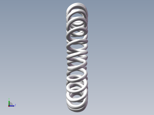 圆环弹簧左视缩略图