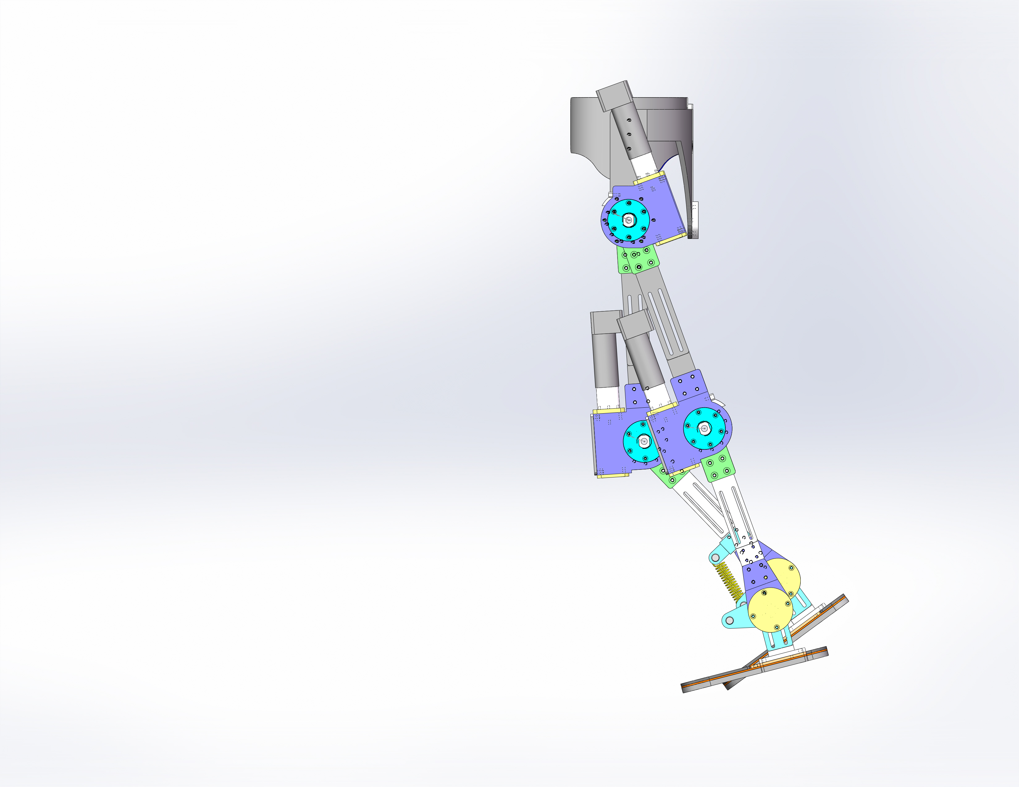 电机直驱全下肢外骨骼
