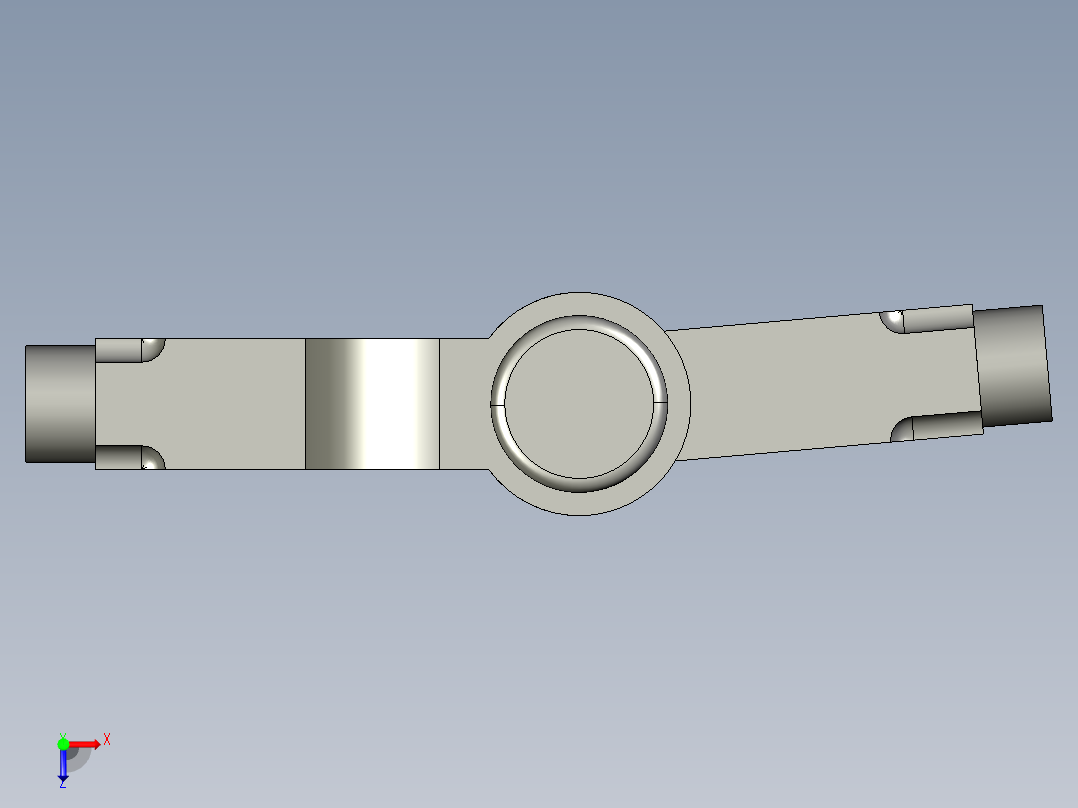 转向节接头组件俯视图