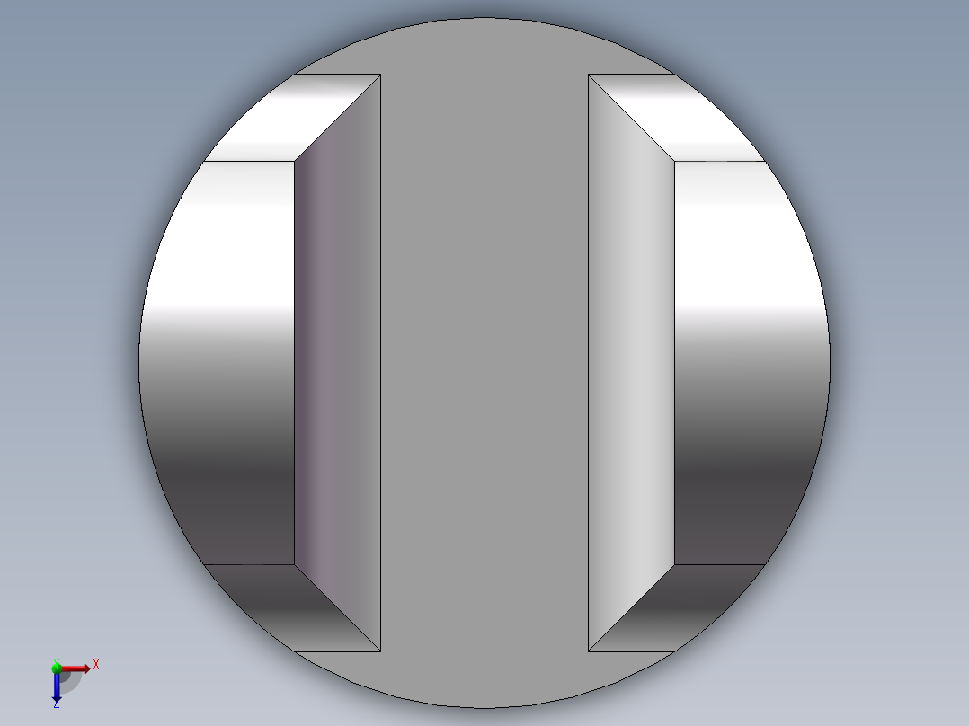 视觉平台俯视图