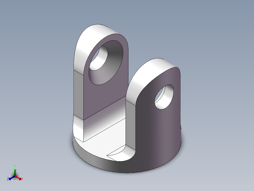 视觉平台正等轴测图