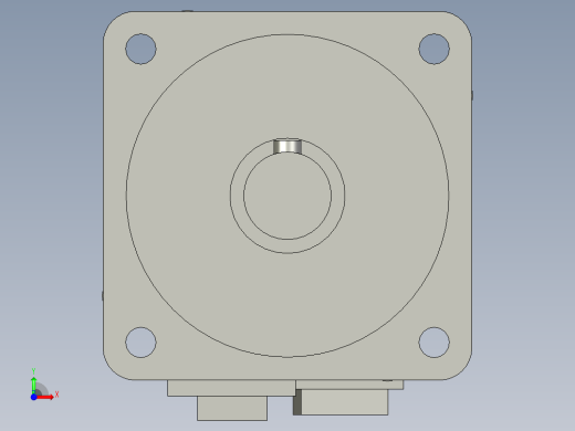 三菱伺服电机hg-kr73前视缩略图
