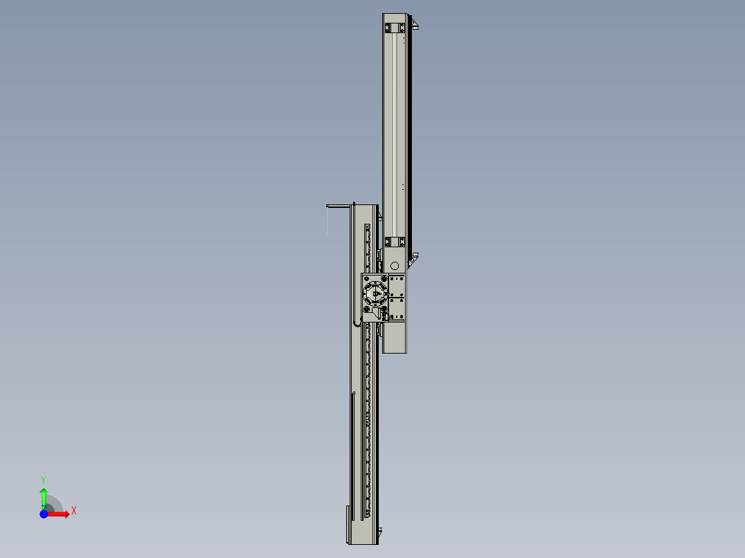 sakcE201902-02-02-00两级升降组件前视图
