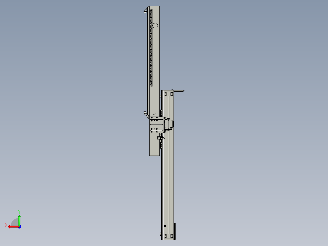 sakcE201902-02-02-00两级升降组件后视图