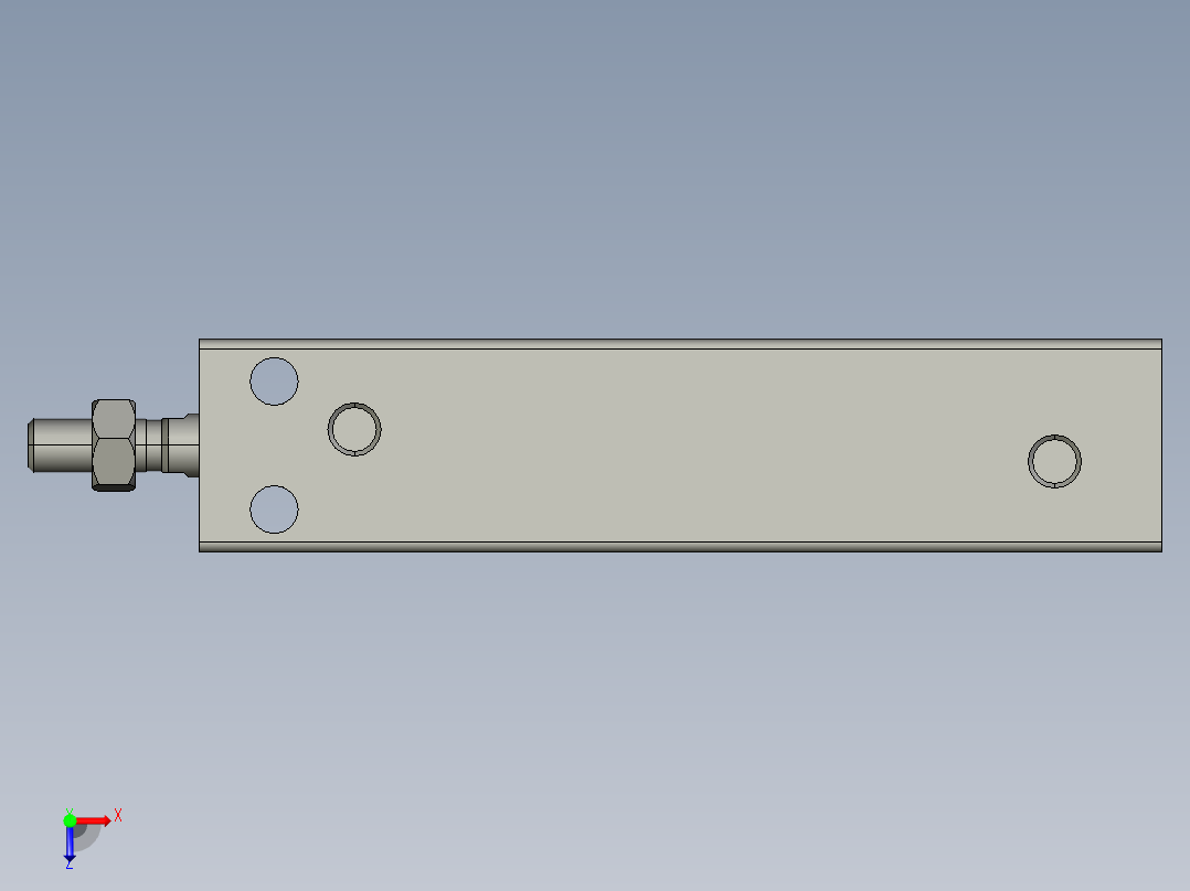 MD16x50S第一夹线左右俯视图