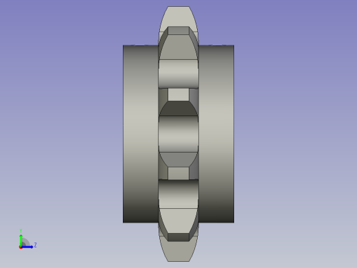 链轮1270-10T左视缩略图