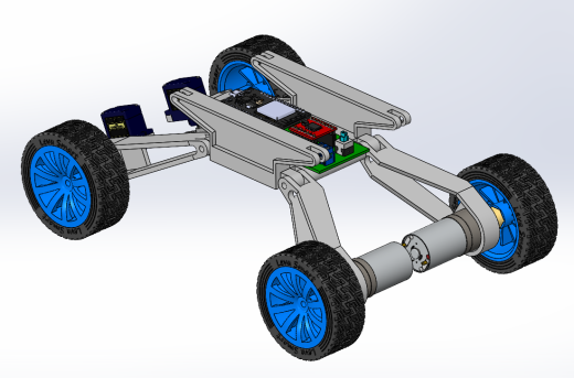 阿克曼转向车模型缩略图