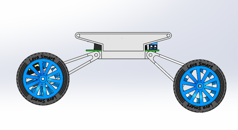 阿克曼转向车模型