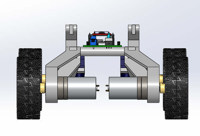 阿克曼转向车模型