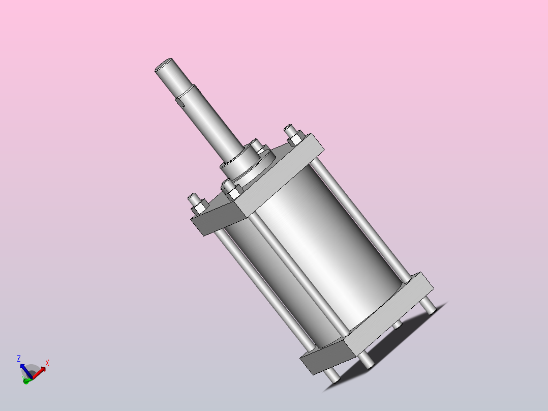 气缸CS1CQ180-250主视图