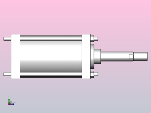 气缸CS1CQ180-250左视缩略图