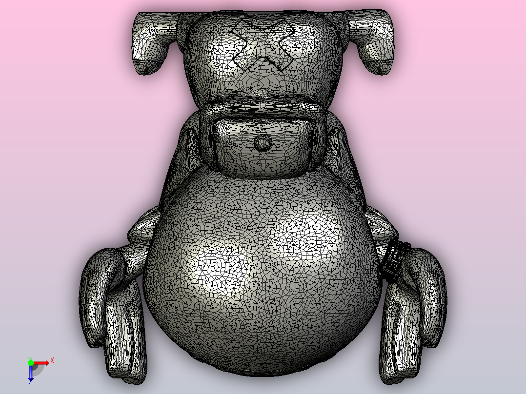 海贼王-乔巴1俯视图