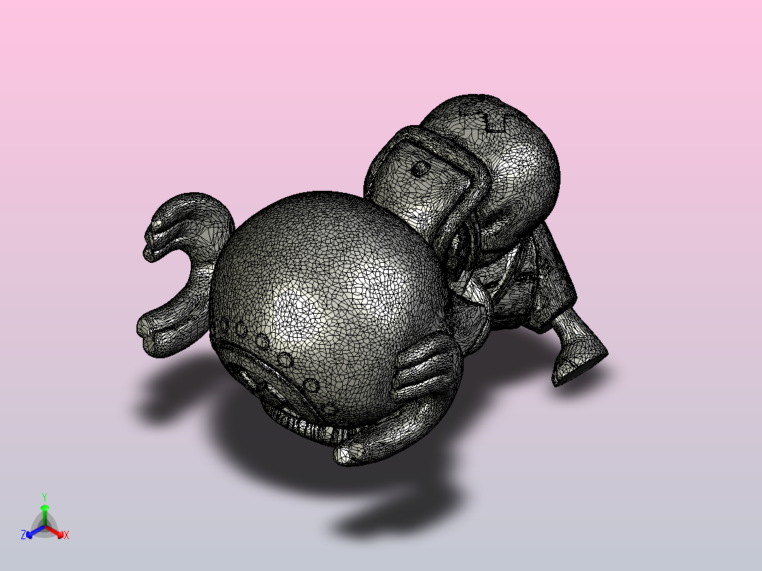 海贼王-乔巴1正等轴测图