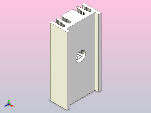 黑色散热器尺寸25 x 12 6 x 6 5 mm孔13 5mm ipt