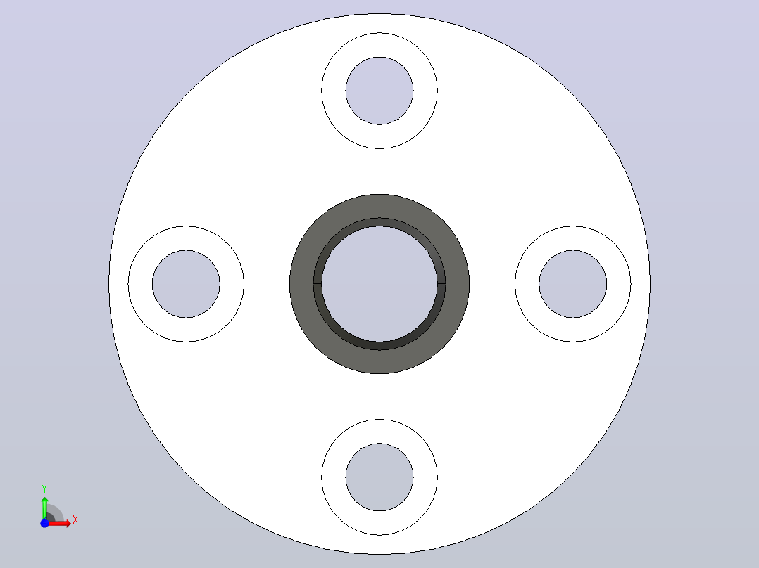 ZLHF..带法兰直线轴承 单衬型[ZLHFR-N-d6-D12-L19].rar.rar前视图