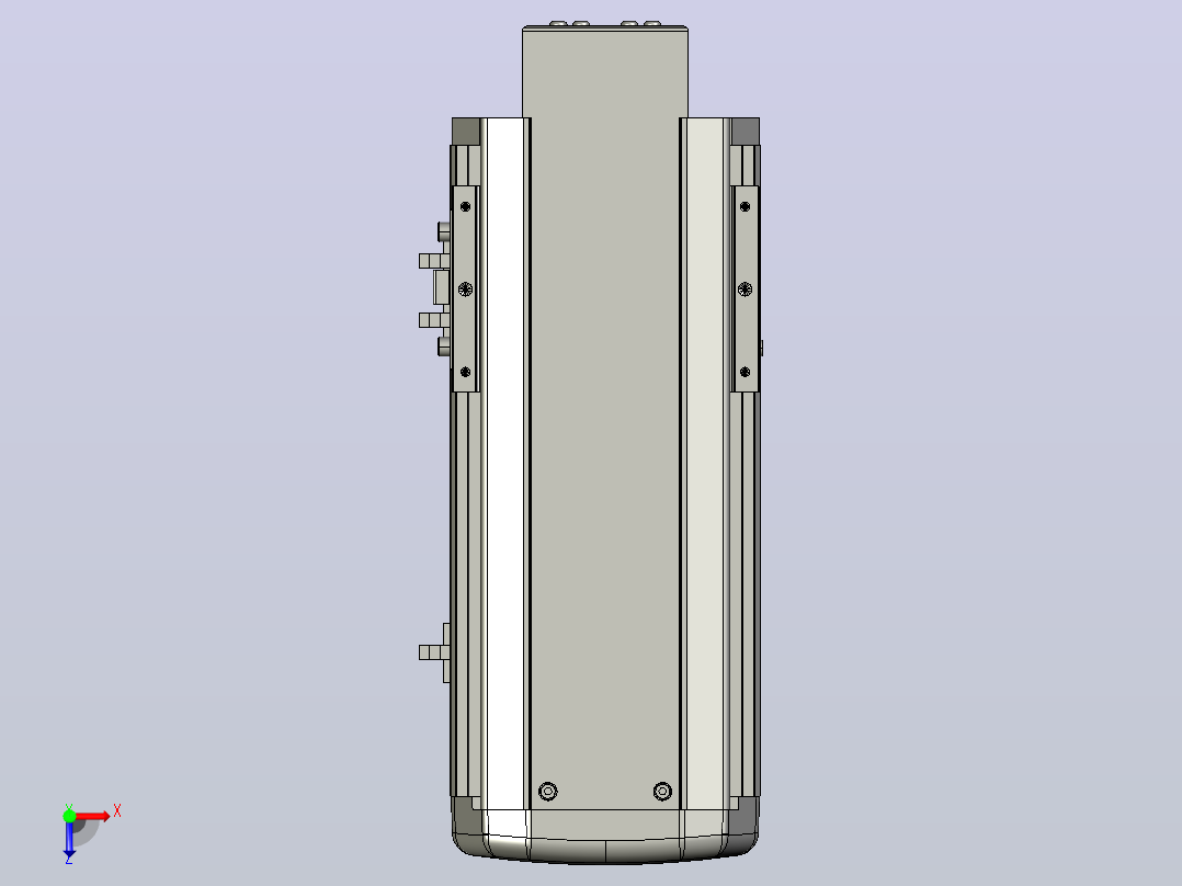 SYS13-150-BM-200W滚珠花健、支撑座、滚珠丝杠、交叉导轨、直线模组俯视图