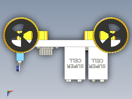 带有arduino的RC汽车模型俯视缩略图
