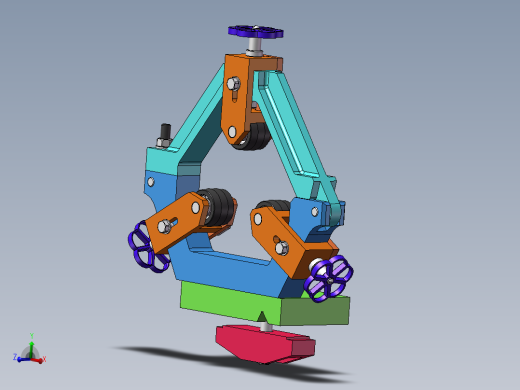 自定心钢管夹具sw18