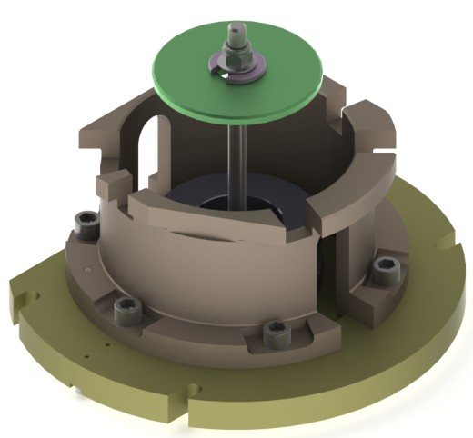 5轴机床夹具Solidworks设计缩略图