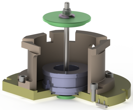 5轴机床夹具Solidworks设计缩略图