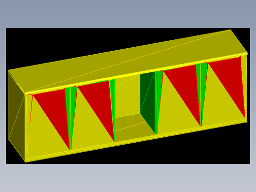 室内家具及植物的维模型十二-B046