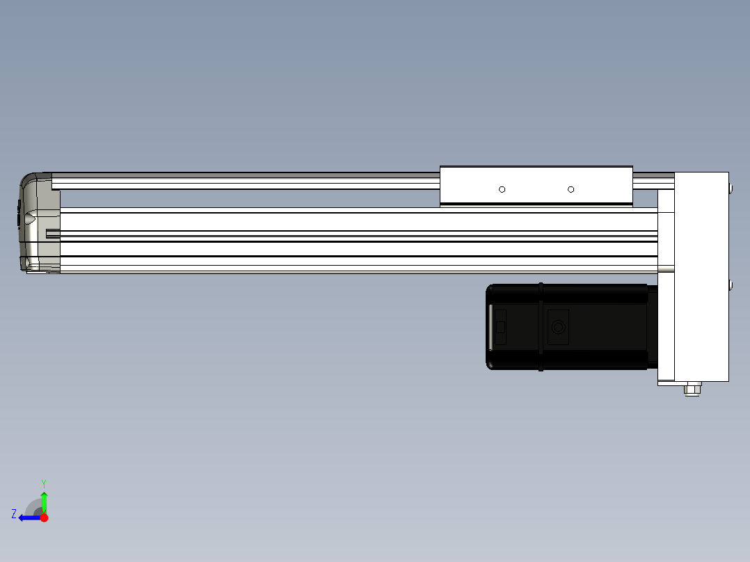Toyo东佑达直线模组-ETH14-250-BM-400W右视图