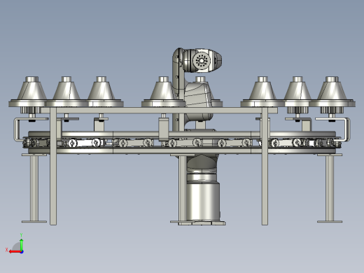 B7_环形轨道生产线后视缩略图
