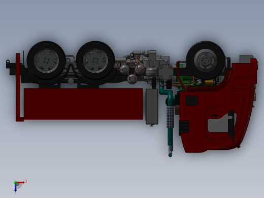 672货车俯视缩略图