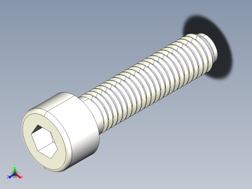 半圓定位珠螺絲(有頭齒面)2271-3D多系列多零件图纸模型