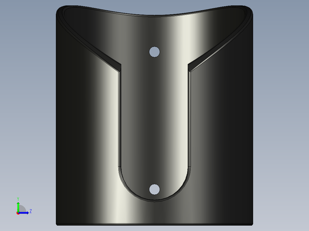 型材-KJN CUP HOLDER CLOSED BOTTOM KJN09308902左视图