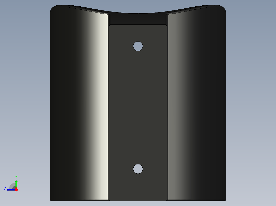 型材-KJN CUP HOLDER CLOSED BOTTOM KJN09308902右视图